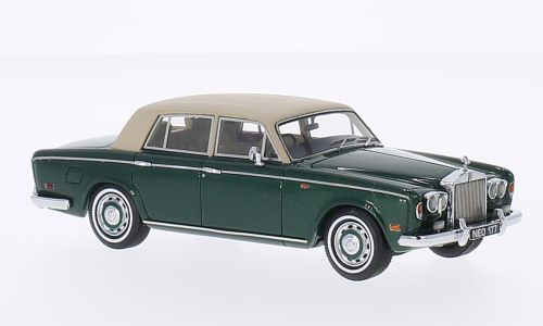 Rolls Royce Silver Shadow, metallic-green/matt-beige, RHD 1974