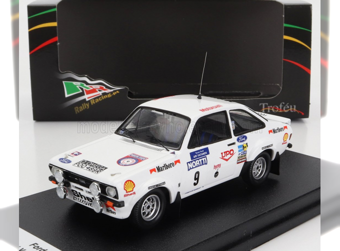 FORD Escort Mkii (night Version) N9 Rally 1000 Lakes (1976) A.Vatanen - A.Aho, White