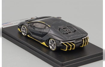 LAMBORGHINI Centenario Geneva MotorShow, carbon / yellow