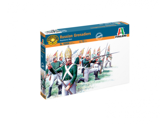 Сборная модель фигурки Русские гренадеры-Наполеоновские войны