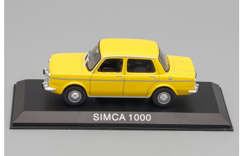 Simca 1000, Legendarni Automobily Minule Ery 147, желтая