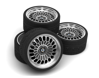 Набор дисков MTechnica Turbo Rallye 18 дюймов (с покрышками)