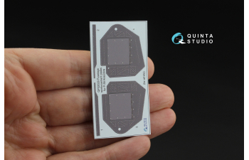 3D Декаль Усиливающие накладки для фюзеляжа P-39 Airacobra (для всех моделей)