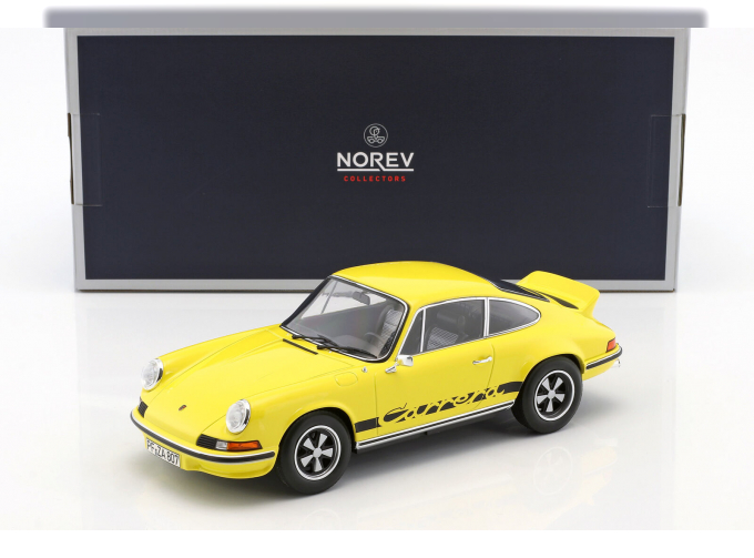 PORSCHE 911 RS Touring (1973), yellow / black