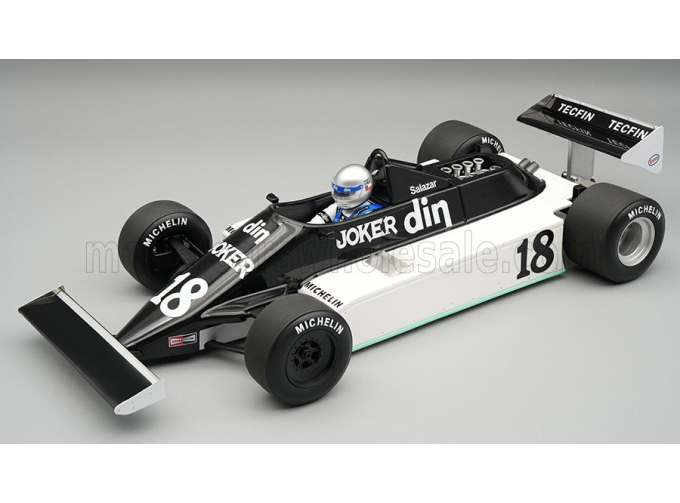 MARCH F1 811 №18 Long Beach USA GP (with pilot figure) Eliseo Salazar (1981)