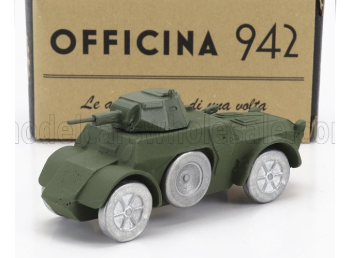 FIAT Ansaldo Tank Ab41 Autoblindo (1941), Military Green