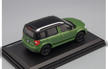 SKODA Yeti FL 2013 Zelená Cosmic Metalíza