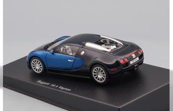 BUGATTI EB 16.4 Veyron PRODUCTION CAR (2005), black / blue