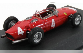 FERRARI F1 156 Sharknose №4 Season (1961) Wolfgang Von Trips, Red