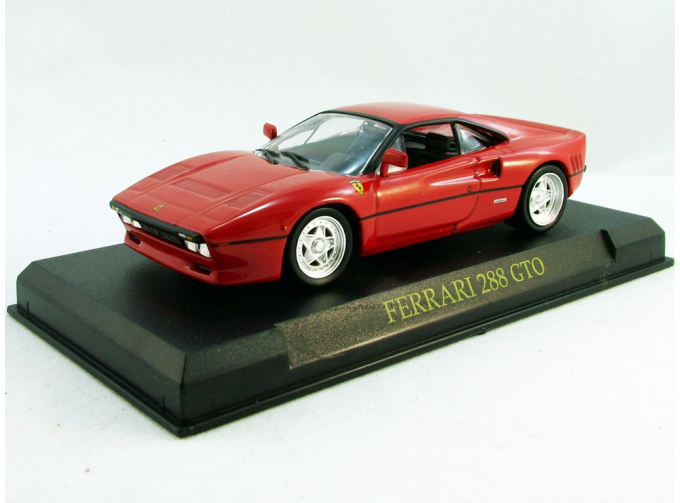 FERRARI 288 GTO, Ferrari Collection 21, red