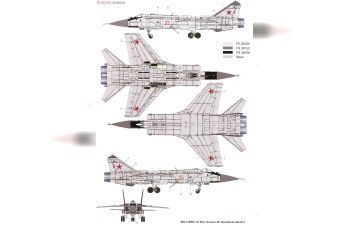 Сборная модель Mikoyan MIG-31 Foxhound