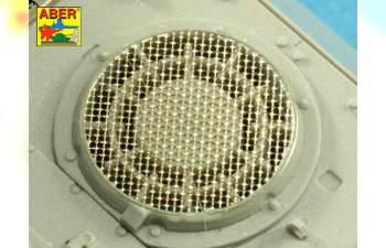 Grilles for Panther, Ausf.G & Jagdpnther, Ausf.G2–late models (Takom)