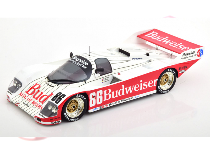 PORSCHE 962 Winner 12h Sebring Leven/Mass/Rahal (1987) Budweiser