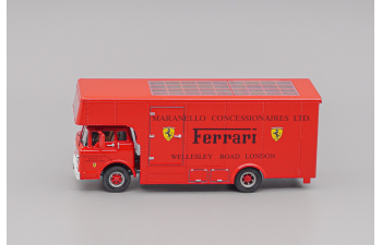 (Уценка!) FORD C-Type Truck F1 Ferrari Car Transporter Uk Maranello Concessionaries Ltd, red