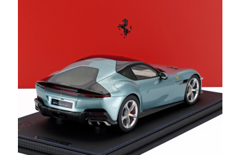 FERRARI 12cilindri V12 830cv Panoramic Roof (2024) - Con Vetrina - With Showcase, Celeste Trevi - Light Blue Met