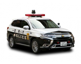 MITSUBISHI Outlander Japan Police (2019), black/white