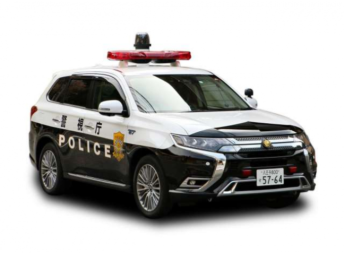 MITSUBISHI Outlander Japan Police (2019), black/white