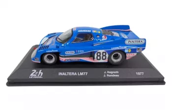 INALTERA Lm77 3.0l V8 Dfv Cosworth Team Inaltera №88 Winner Gtp Class 24h Le Mans (1977) Jean Ragnotti - Jean Rondeau, Blue Pink
