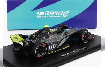 ERT Formula-e X24 Team Ert №3 Season (2023-2024) Sergio Sette Camara, Grey Yellow