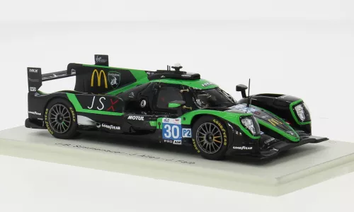 ORECA 07 Gibson Gk428 4.2l V8 Team Duqueine №30 24h Le Mans 2024 Jean Baptiste Simmenauer - James Allen - John Falb, Green Black