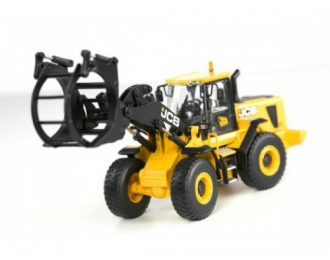 JCB 456 ZX Wheeled Loader, yellow