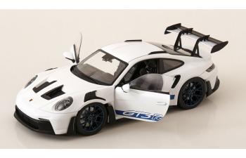 PORSCHE 911 (992) GT3 RS (2024), white blue