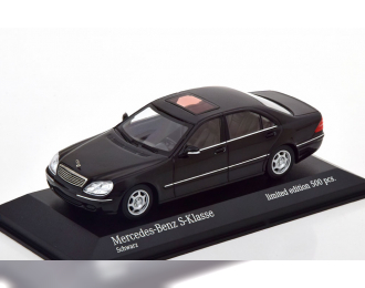 MERCEDES-BENZ S-Klasse V220 (1998), black