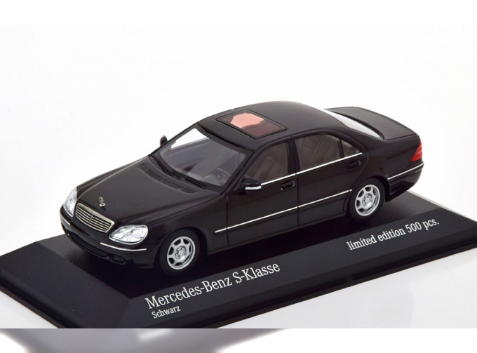 MERCEDES-BENZ S-Klasse V220 (1998), black