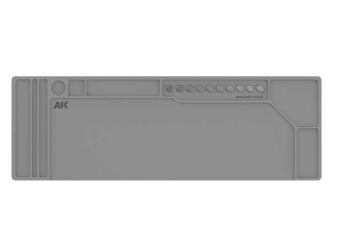 Силиконовый коврик серого цвета / Silicone tablecloth grey