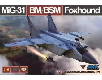 Сборная модель Mikoyan MiG-31 BM/BSM Foxhound