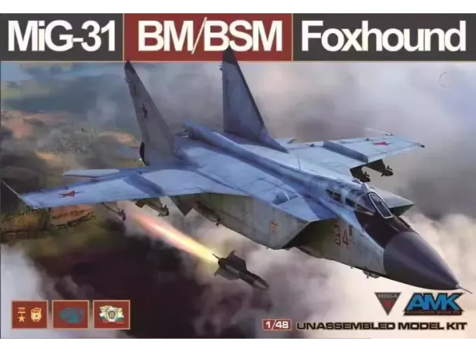 Сборная модель Mikoyan MiG-31 BM/BSM Foxhound