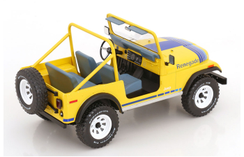 JEEP CJ-7 Renegade (1980), yellow/light blue