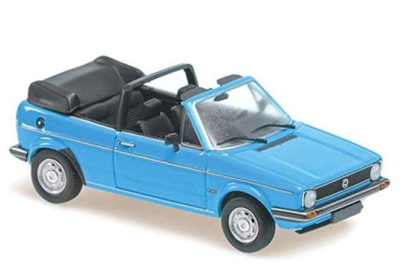 VOLKSWAGEN Golf Cabriolet (1979), light blue
