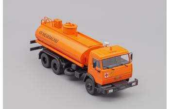 КАМАЗ 5320 (53215) Топливозаправщик, Автомобиль на службе 69, оранжевый