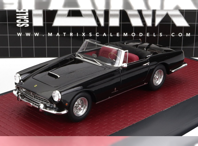 FERRARI 250 Gt 2-series Pininfarina Spider Cabriolet Open (1960), black