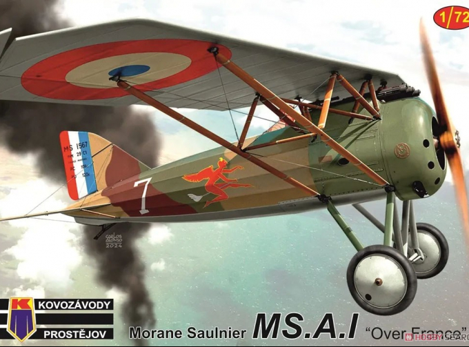 Сборная модель Morane Saulnier MS.A.I "Over France"