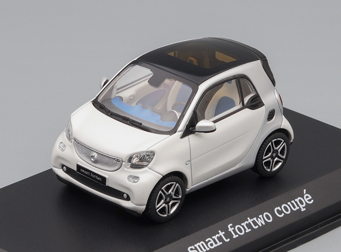 SMART ForTwo Coupe С453 (2014), cool silver / moon white mat