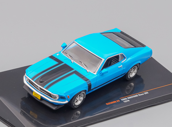 FORD Mustang Boss 302 Coupe (1970), light blue