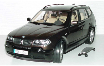BMW X3 E83 (2004), mokka braun met.