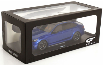 BMW M5 G90 (2024), blue metallic