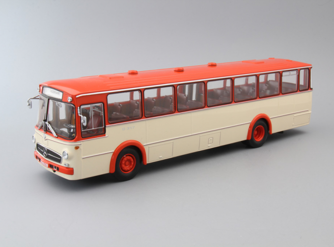 MERCEDES-BENZ O317K Bus (1966), orange / creme