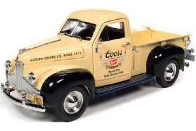 STUDEBAKER Pick-up Truck Coors Pilsner (1947) Tan with Coors Graphics