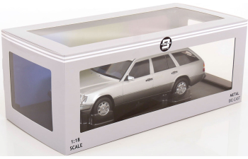 MERCEDES BENZ E-class (s124) T-model Sw Station Wagon (1995), Silver Grey