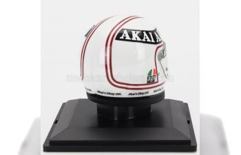 HELMET F1 Casco - Williams Fw07b N27 World Champion Season (1980) Alan Jones, White