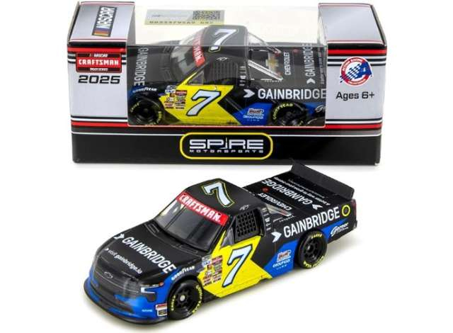 Chevrolet Silverado #7 Kyle Busch *Gainbridge Atlanta Win*, black/blue/yellow 2025