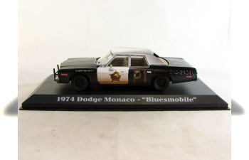 DODGE Monaco (1974) "Bluesmobile" Blues Brothers 1980 (из к/ф "Братья Блюз"), white / black