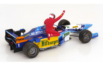 BENETTON Renault B195 Taxi GP Canada, Schumacher mit Alesi (1995)