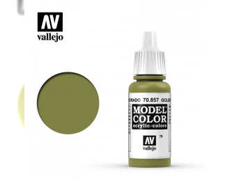 Краска акриловая `Model Color Золотистый-оливковый/Golden-olive