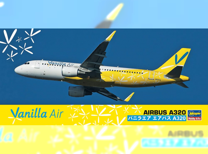 Сборная модель Cамолет Vanilla Air Airbus A320