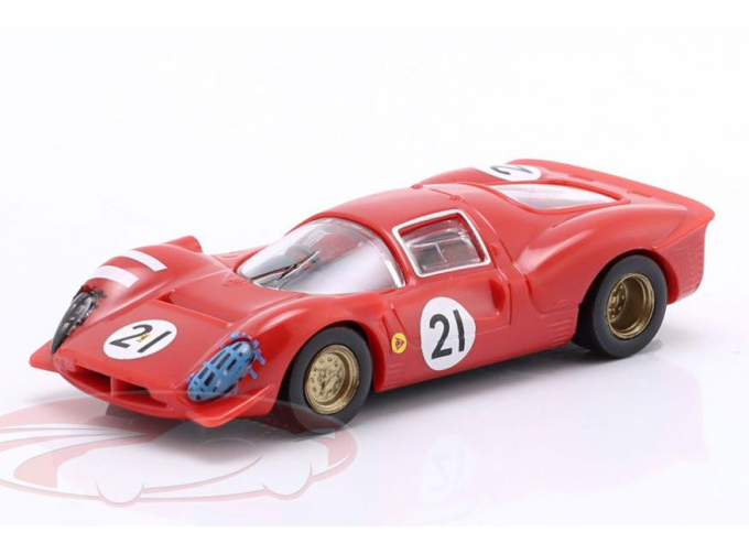 FERRARI 330 P3 21 24h LeMans Lorenzo Bandini, Jean Guichet (1966)